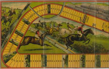 horse racing board game