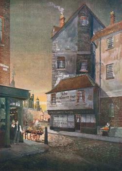 lithograph from The Old Curiosity Shop