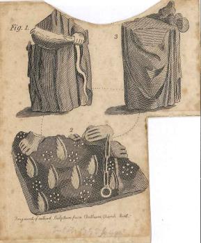 print of Chatham church interior detail