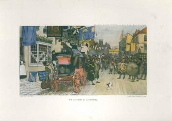 lithographic print from Pickwick Papers