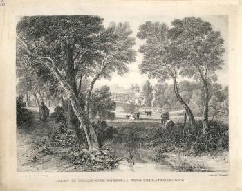 print of Greenwich Hospital