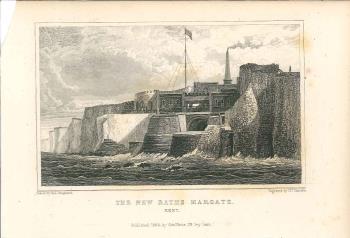 print of the New Baths at Margate