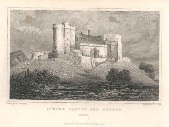 print of Lympne castle