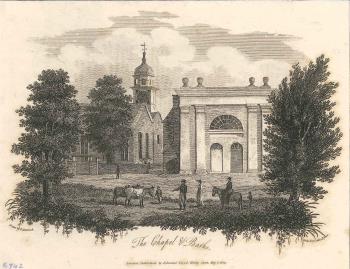 print of Tunbridge Wells chapel & baths