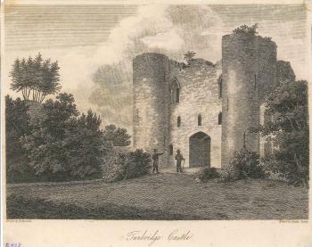 print of Tonbridge castle
