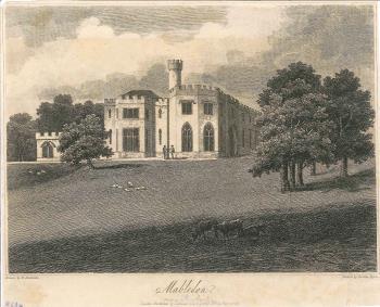 print of Mabledon House, near Tonbridge