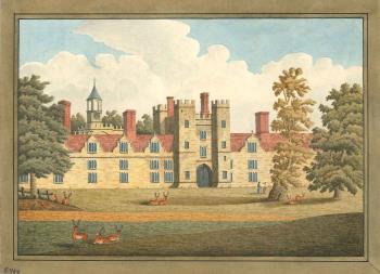 print of Knole House, near Sevenoaks