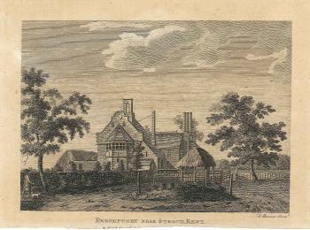 print of Temple Manor