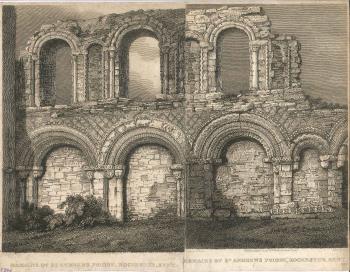 print of Rochester St Andrew's Priory