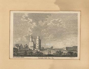 print of Rochester castle
