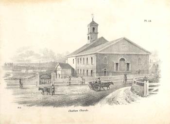 print of Chatham church