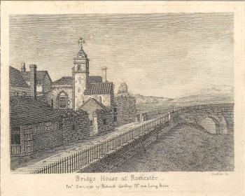 print of Bridge House, Rochester