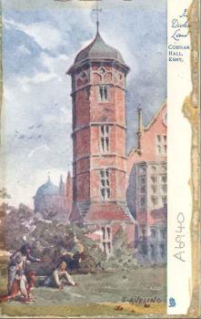 colour print of Cobham Hall