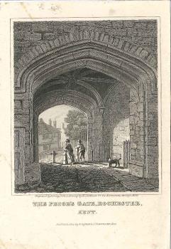print of Prior's gate, Rochester