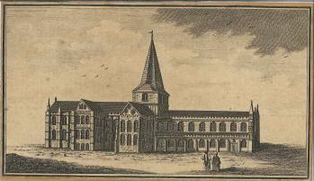 print of Rochester Cathedral