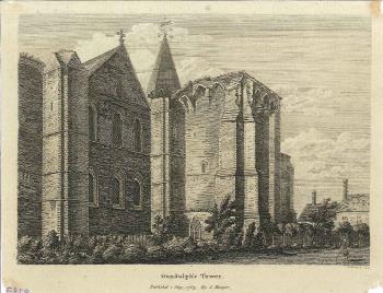 print of Rochester Cathedral