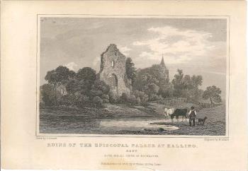 print of Halling palace or House