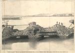 print, demolition of Rochester bridge