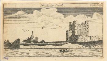 print of Rochester castle