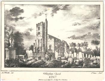 print of Gillingham Church