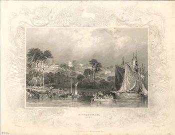 print of the Medway at Gillingham