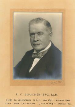 F C Boucher, Town Clerk, Gillingham