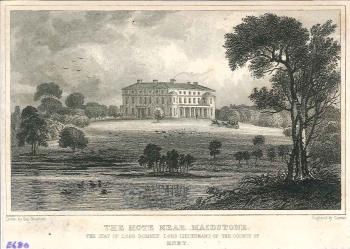 print of Mote House, Maidstone