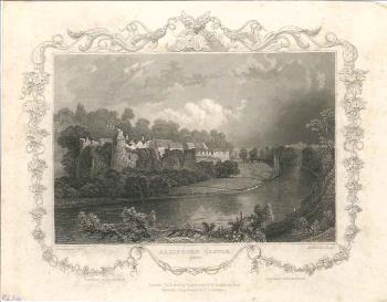 print of Allington castle