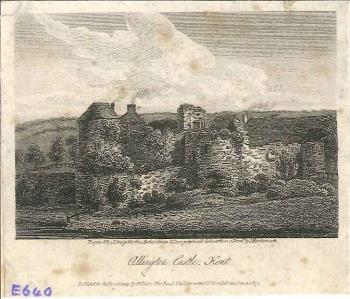 print of Allington castle