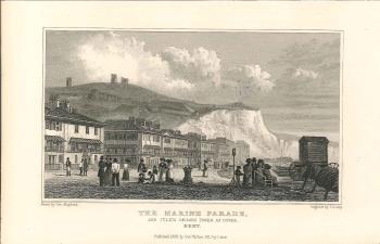 print of the Marine Parade at Dover