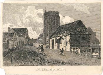 print of St Nicolas at Wade church