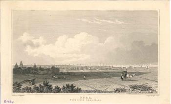 print of Deal from Upper Deal Mall