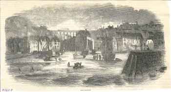 print of Folkestone harbour