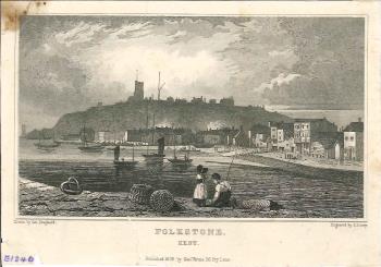 print of Folkestone