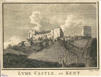 print of Lympne castle