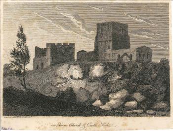 print of Lympne castle