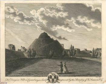 print of Danejohn Hill, Canterbury