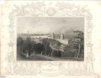print of view from Greenwich Park