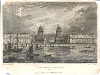 print of Greenwich Royal Hospital