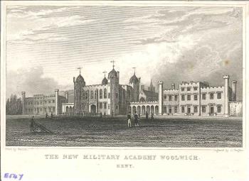 print of Woolwich Military Academy
