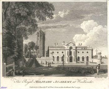 print of Woolwich Military Academy