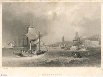 print of Gravesend