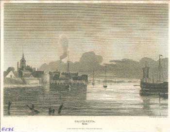 print of Gravesend