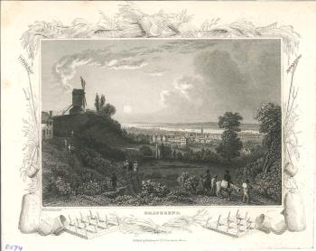 print of view of Gravesend