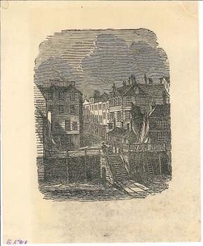 print of Gravesend waterfront