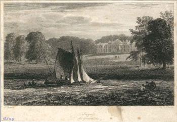 print of Ingress Abbey, Greenhithe