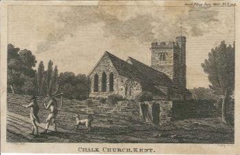 print of Chalk church