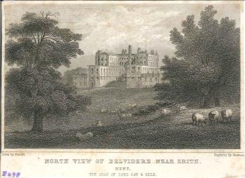print of Belvedere, near Erith