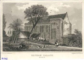 print of Eltham Palace