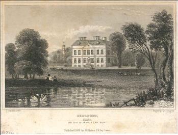 print of Bedgebury House, Goudhurst